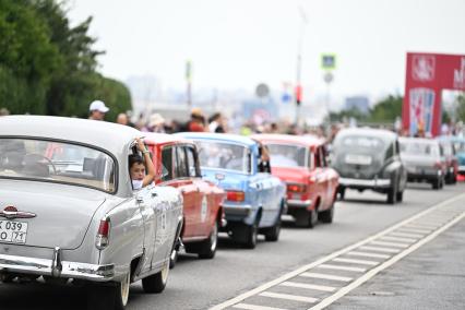Фестиваль \"Ретрорейс\" в Москве