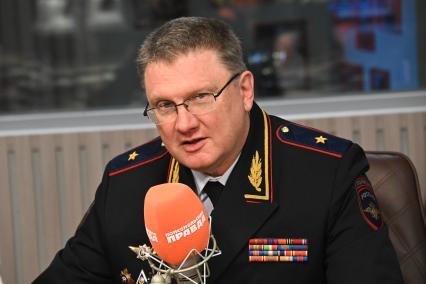 Олег Понарьин на радиостанции \"Комсомольская правда\"