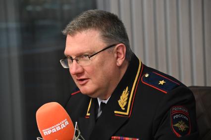 Олег Понарьин на радиостанции \"Комсомольская правда\"