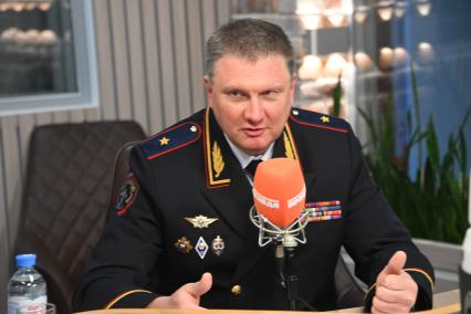 Олег Понарьин на радиостанции \"Комсомольская правда\"