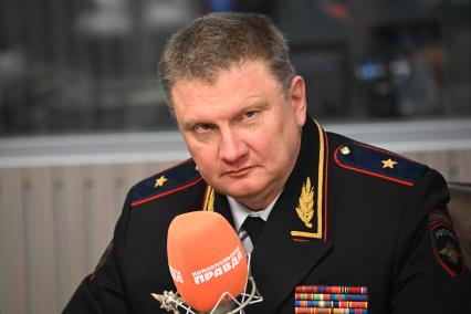 Олег Понарьин на радиостанции \"Комсомольская правда\"