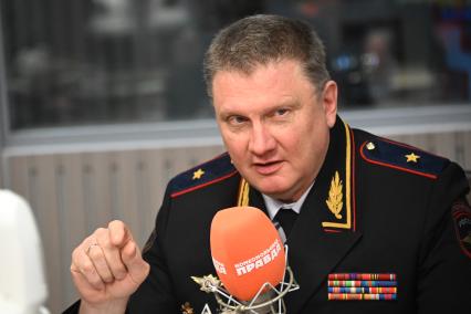 Олег Понарьин на радиостанции \"Комсомольская правда\"