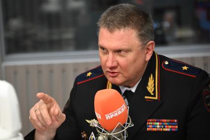 Олег Понарьин на радиостанции \"Комсомольская правда\"