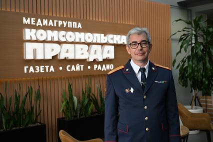 Михаил Игнашкин в редакции \"Комсомольской правды\"