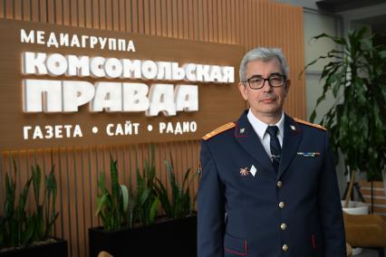 Михаил Игнашкин в редакции \"Комсомольской правды\"