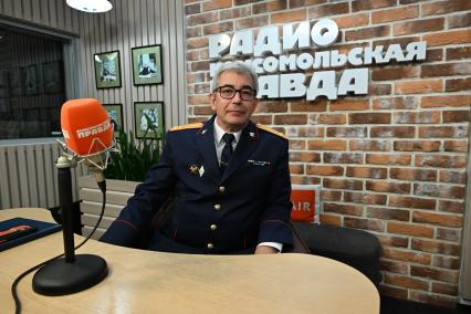 Михаил Игнашкин на радиостанции \"Комсомольская правда\"