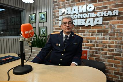 Михаил Игнашкин на радиостанции \"Комсомольская правда\"