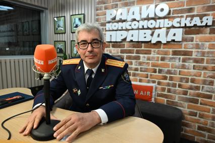 Михаил Игнашкин на радиостанции \"Комсомольская правда\"