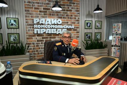 Михаил Игнашкин на радиостанции \"Комсомольская правда\"