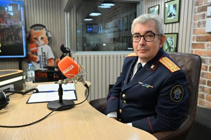 Михаил Игнашкин на радиостанции \"Комсомольская правда\"