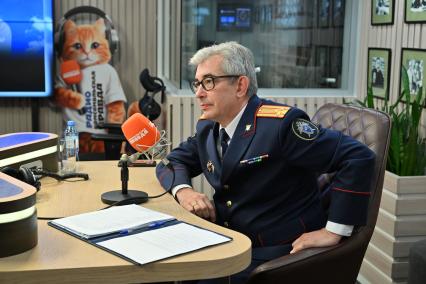Михаил Игнашкин на радиостанции \"Комсомольская правда\"