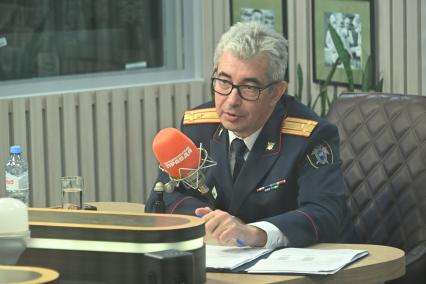Михаил Игнашкин на радиостанции \"Комсомольская правда\"