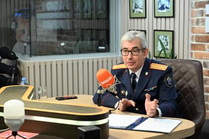 Михаил Игнашкин на радиостанции \"Комсомольская правда\"
