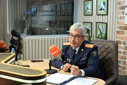 Михаил Игнашкин на радиостанции \"Комсомольская правда\"