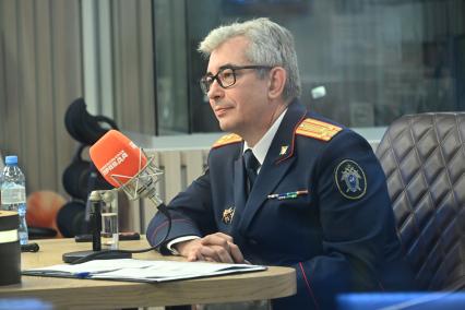 Михаил Игнашкин на радиостанции \"Комсомольская правда\"