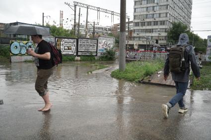 Дождь в Москве