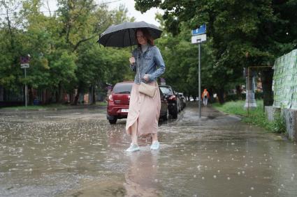 Дождь в Москве