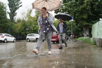 Дождь в Москве