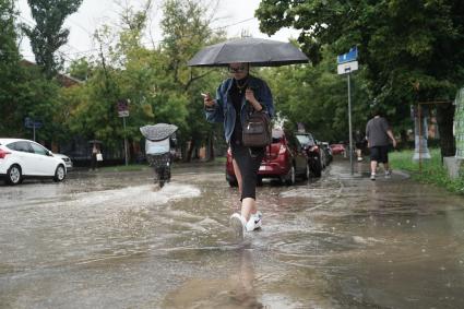 Дождь в Москве