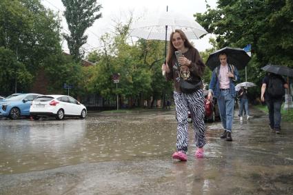 Дождь в Москве