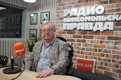 Сергей Степашин на радиостанции \"Комсомольская правда\"