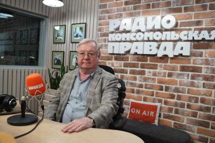 Сергей Степашин на радиостанции \"Комсомольская правда\"