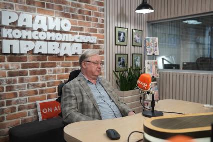 Сергей Степашин на радиостанции \"Комсомольская правда\"