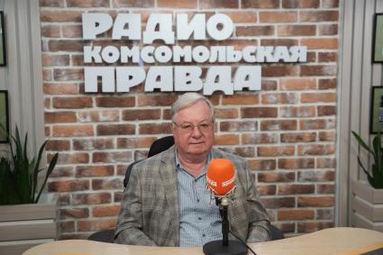 Сергей Степашин на радиостанции \"Комсомольская правда\"