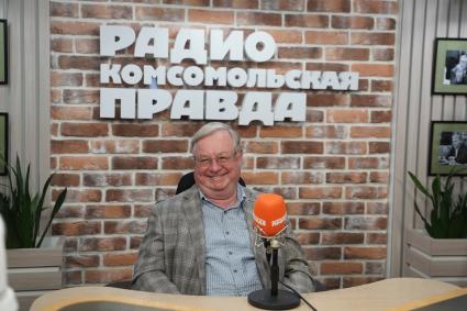 Сергей Степашин на радиостанции \"Комсомольская правда\"