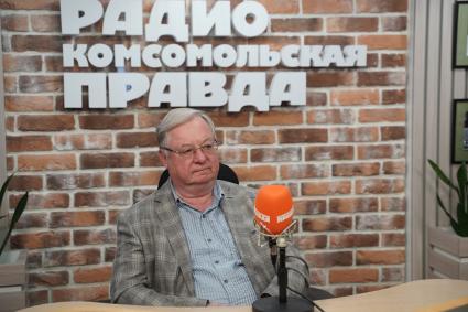 Сергей Степашин на радиостанции \"Комсомольская правда\"