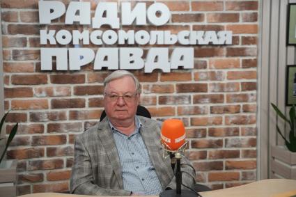 Сергей Степашин на радиостанции \"Комсомольская правда\"