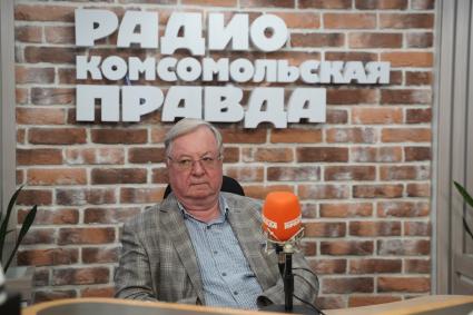 Сергей Степашин на радиостанции \"Комсомольская правда\"