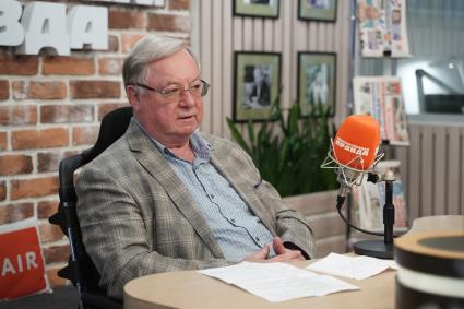Сергей Степашин на радиостанции \"Комсомольская правда\"