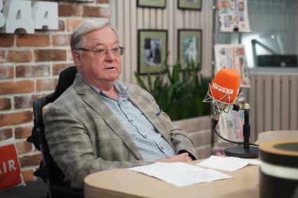 Сергей Степашин на радиостанции \"Комсомольская правда\"