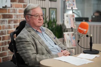 Сергей Степашин на радиостанции \"Комсомольская правда\"