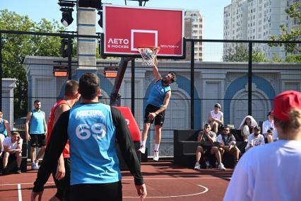 Чемпионат по стритболу среди любителей