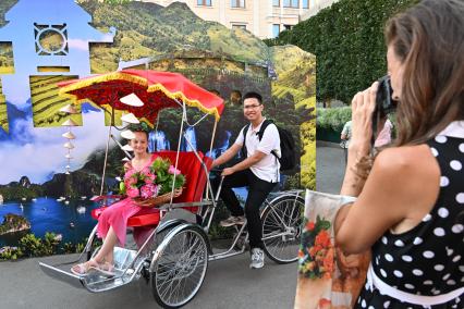 Фестиваль культуры Вьетнама на Манежной площади
