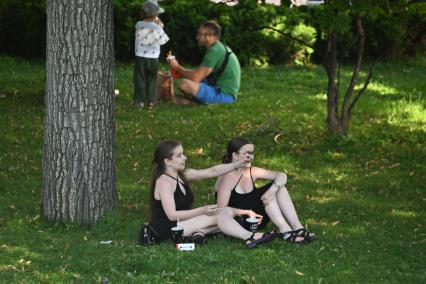 Аномальная жара в Москве