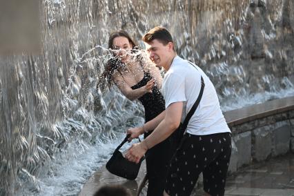 Аномальная жара в Москве