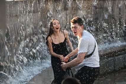 Аномальная жара в Москве