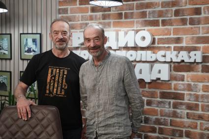Владимир и Юрий Торсуевы на радиостанции Комсомольская правда\"