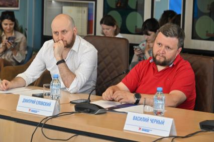 Вадим Попов и Дмитрий Еловский