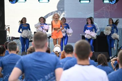 Забег по взлетно-посадочной полосе в аэеропорту Пулково