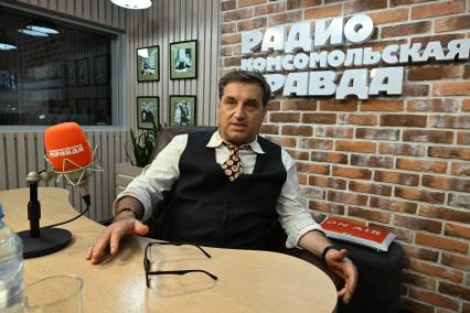Отар Кушанашвили на радиостанции Комсомольская правда\"