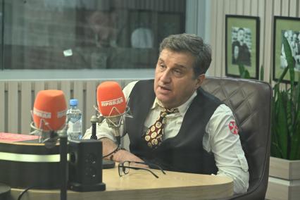 Отар Кушанашвили на радиостанции Комсомольская правда\"