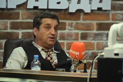 Отар Кушанашвили на радиостанции Комсомольская правда\"
