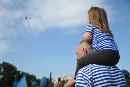 Празднование Дня ВДВ в Екатеринбурге