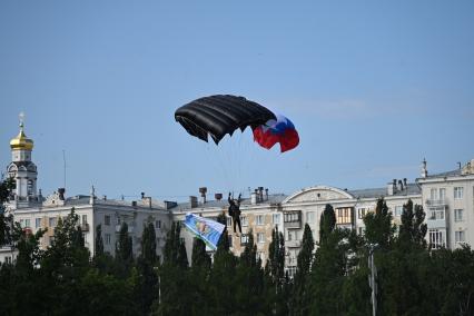 Празднование Дня ВДВ в Екатеринбурге