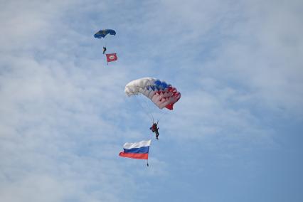 Празднование Дня ВДВ в Екатеринбурге