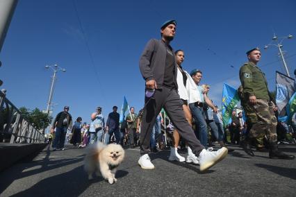 Празднование Дня ВДВ в Екатеринбурге